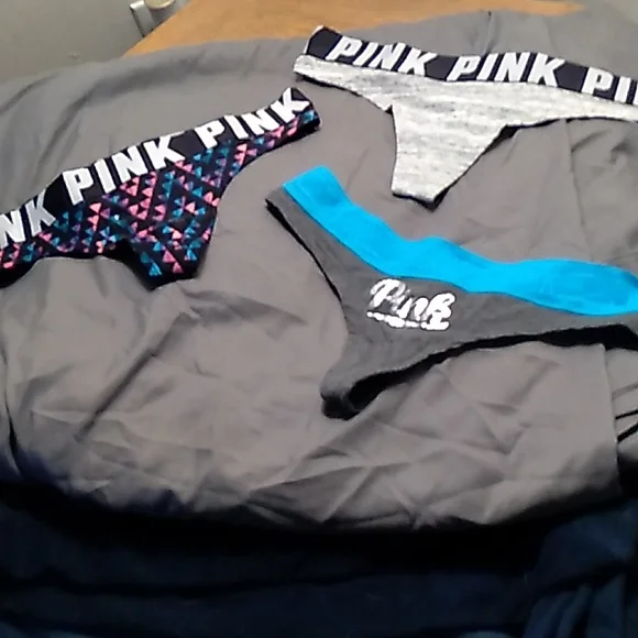 VICTORIA'S SECRET & PINK (7) THONGS AND (3) BIKINIS - Picture 2 of 7